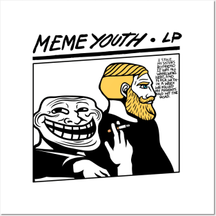 Meme Youth Posters and Art